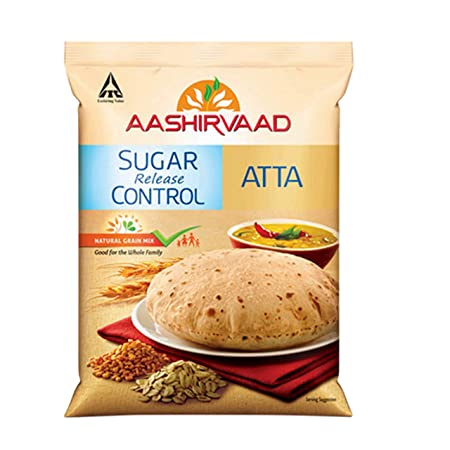 Grofer Bazar- Buy Aashirvaad Sugar Release Control Atta 10Lbs