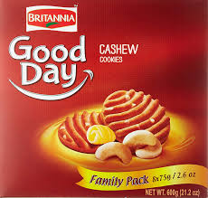 Britannia Good Day Cashew Cookies 600gms