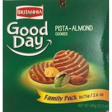 Britannia Good Day Pista-Almond Cookies 600gms