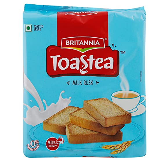 Britannia Toastea Milk Rusk 280gms