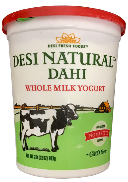 Desi Natural Dahi Whole Milk Yogurt 2Lbs