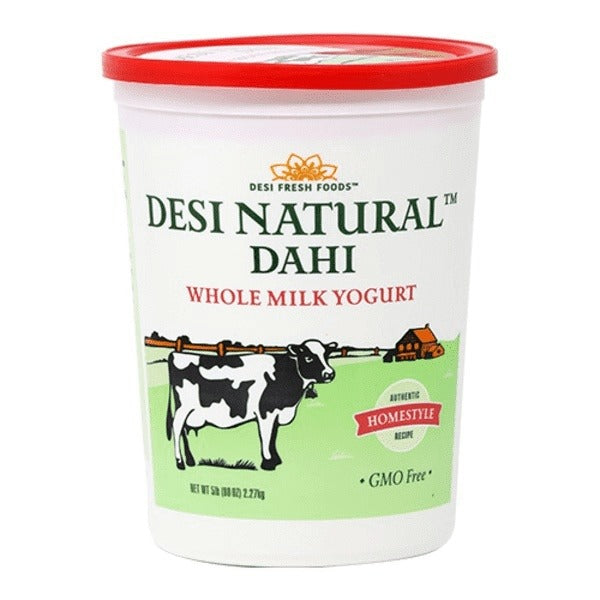 Grofer Bazar - Desi Natural Dahi Whole Milk Yogurt 4Lbs