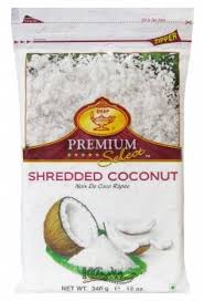 Frozen Deep Shredded Coconut 340Gms