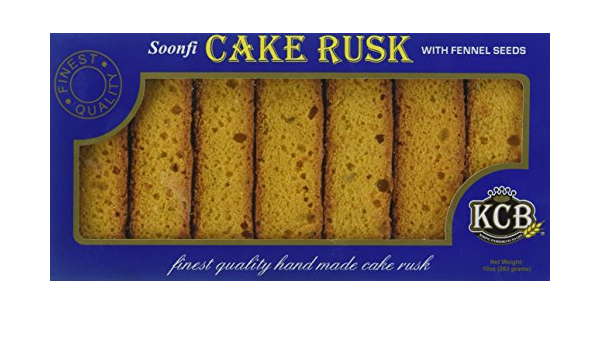 KCB Soonfi Cake Rusk Fennel Seed 340gms