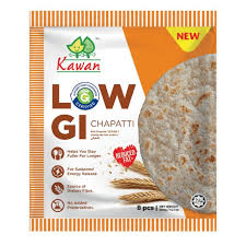 Kawan Low G.I. Chapati 8Pcs