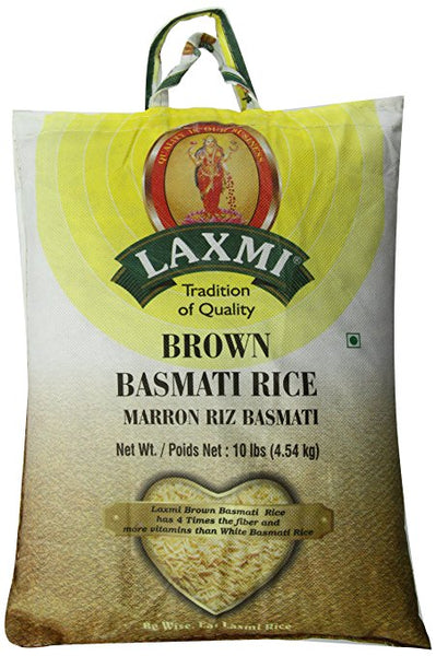 Laxmi Brown Basmati Rice 10Lbs