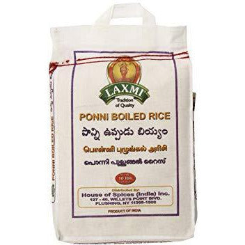 Laxmi Ponni Boiled Rice 10Lbs
