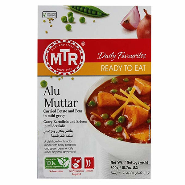 MTR Tasty Delights Aloo Mutter 300gms