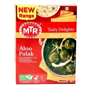 MTR Tasty Delights Aloo Palak 300gms