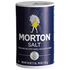 Morton Plain Salt 1Lb