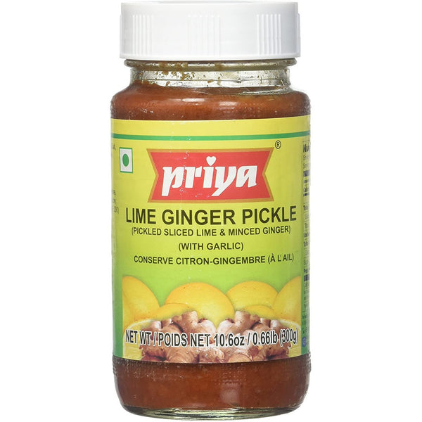 Priya Lime Ginger Pickle 300gms