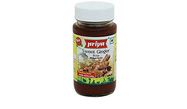 Priya Sweet Ginger Pickle 300gms