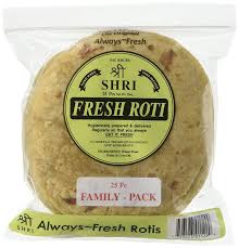 Shree Whole Wheat Roti 25Pcs