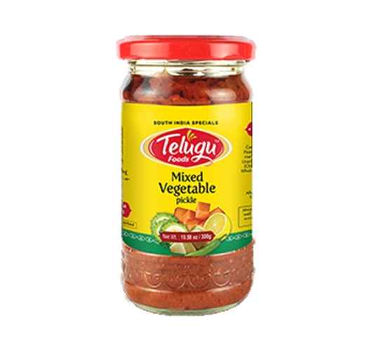 Telugu Mixed Vegetable Pickle 300gms