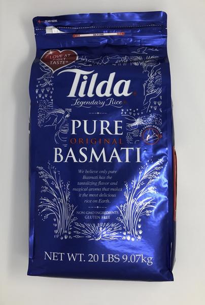 Tilda Basmati Rice 20Lbs